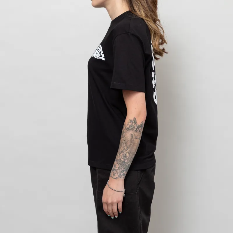 Carhartt WIP Womens Jazzy T Shirt Black White-1