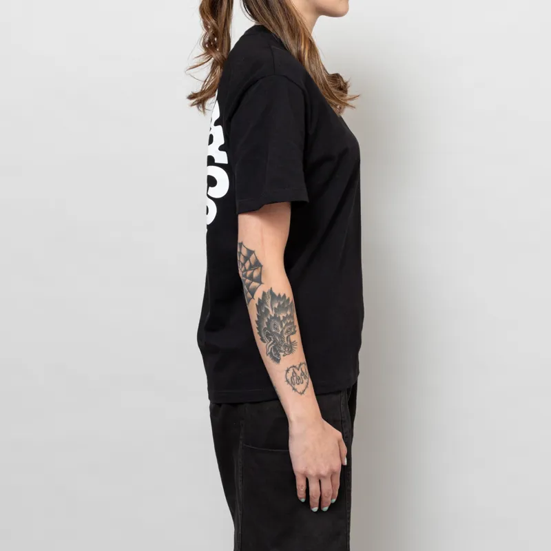 Carhartt WIP Womens Jazzy T Shirt Black White-4
