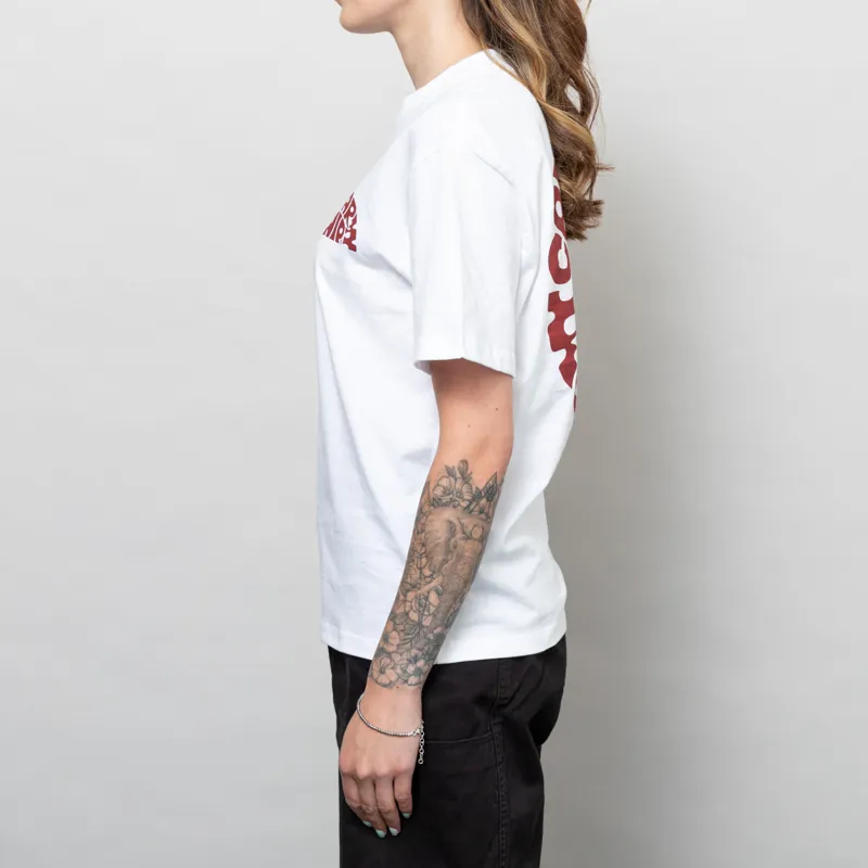 Carhartt WIP Womens Jazzy T Shirt White Desire-4