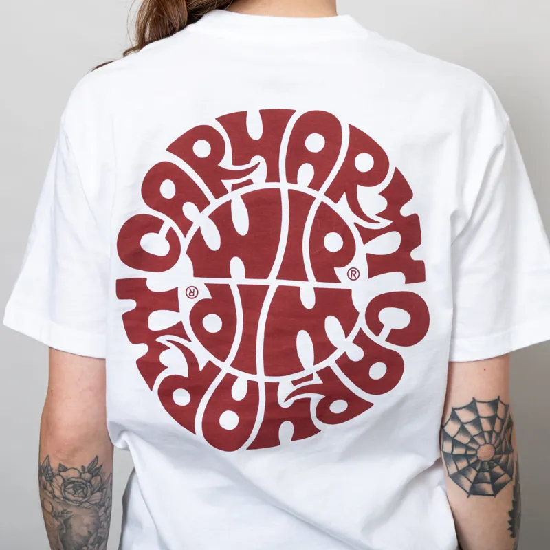 Carhartt WIP Womens Jazzy T Shirt White Desire-5
