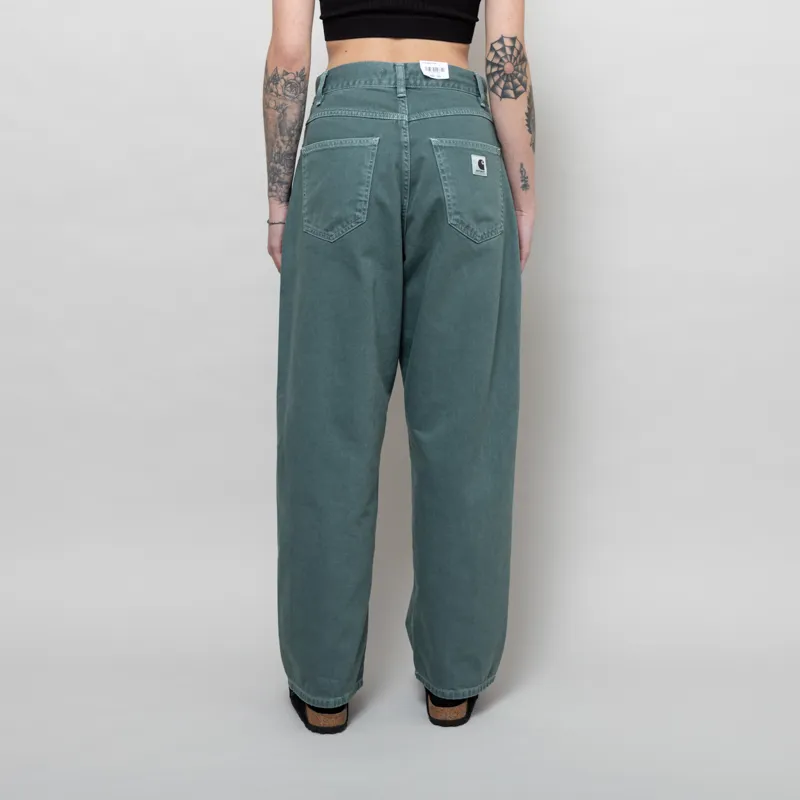 Carhartt WIP Womens Brandon Pant Silver Pine Stone Dyed-3