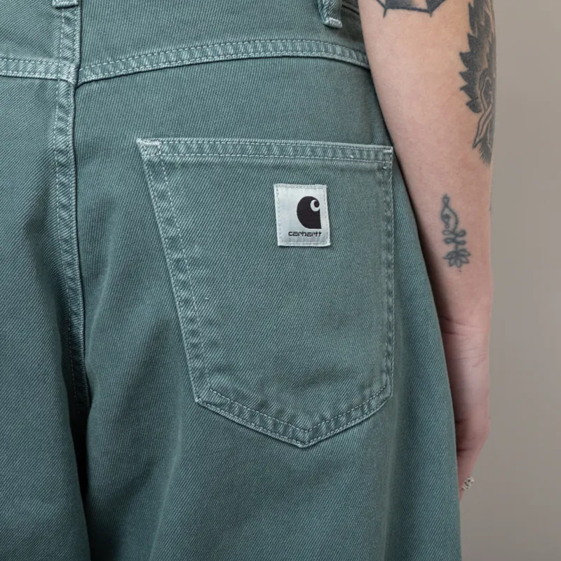 Carhartt WIP Womens Brandon Pant Silver Pine Stone Dyed-8