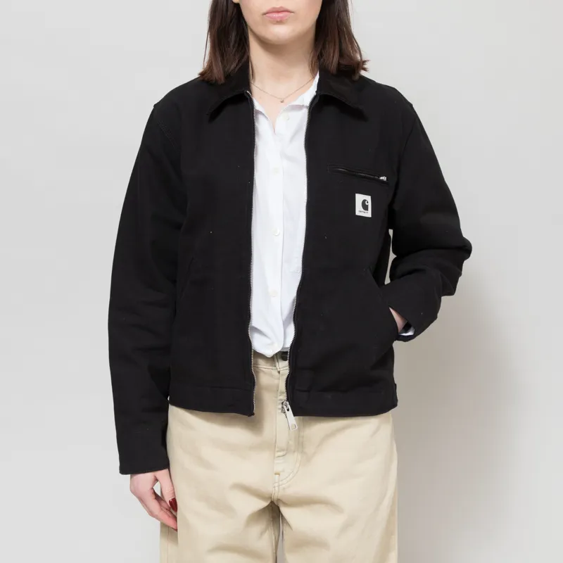 Carhartt WIP Womens OG Detroit Jacket Black
