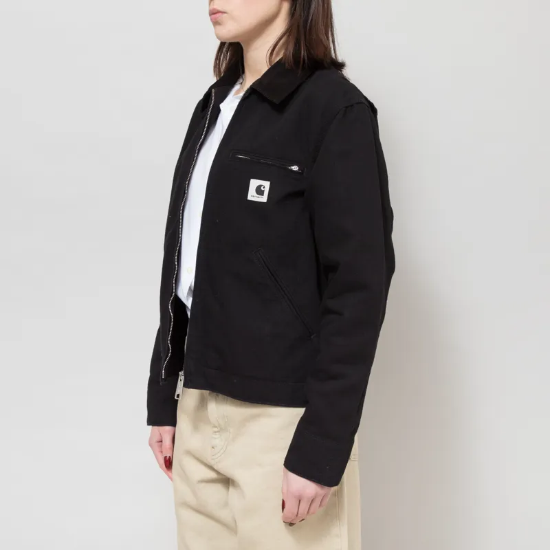 Carhartt WIP Womens OG Detroit Jacket Black-1