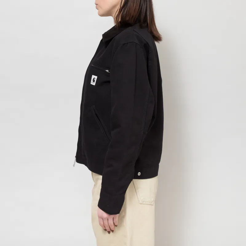 Carhartt WIP Womens OG Detroit Jacket Black-2