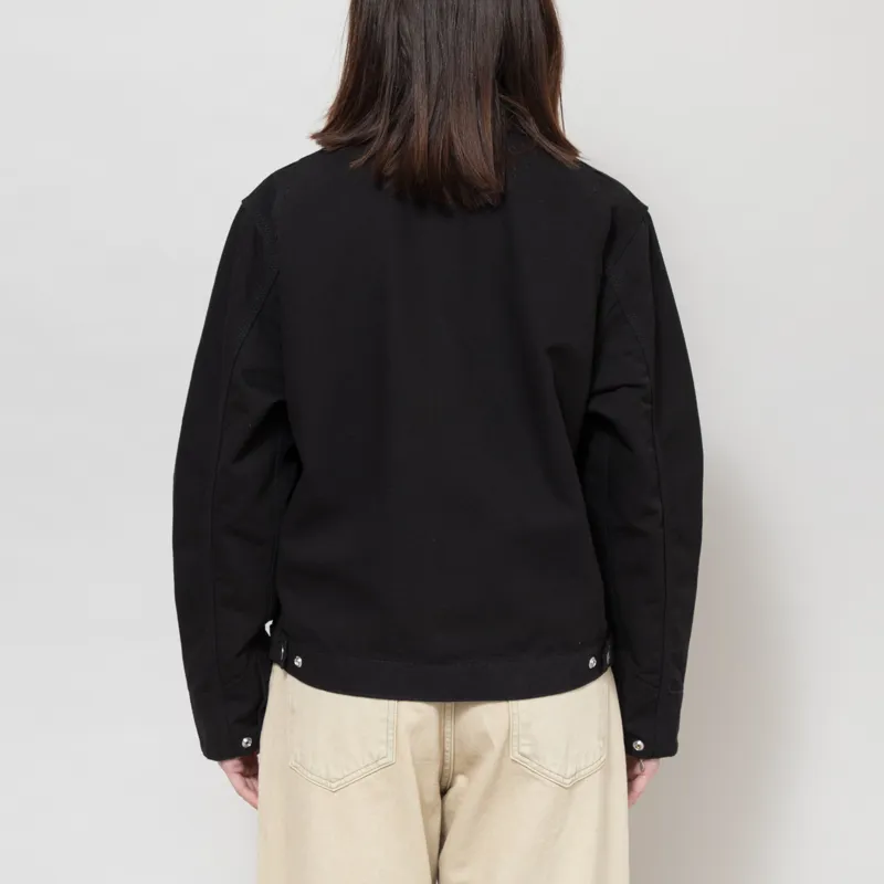 Carhartt WIP Womens OG Detroit Jacket Black-3