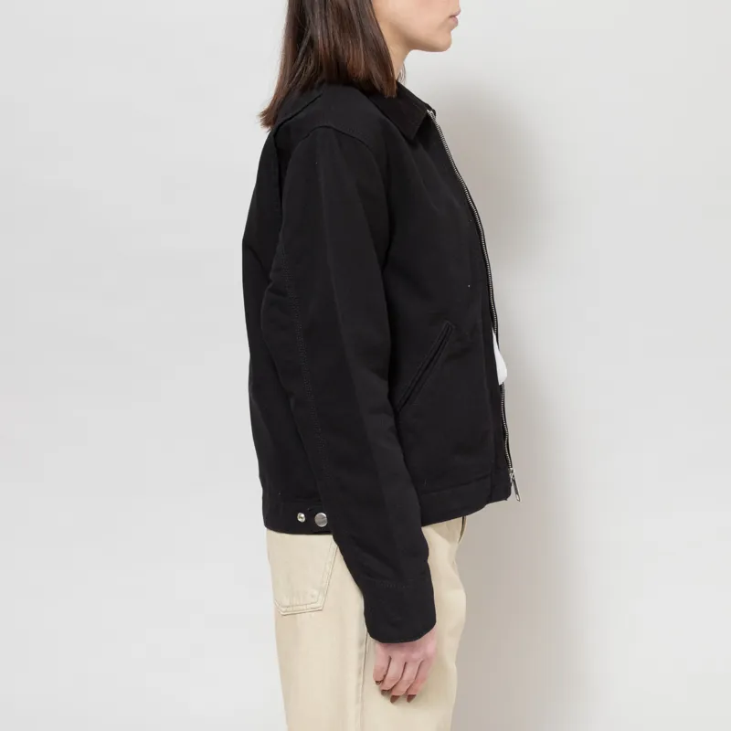 Carhartt WIP Womens OG Detroit Jacket Black-4