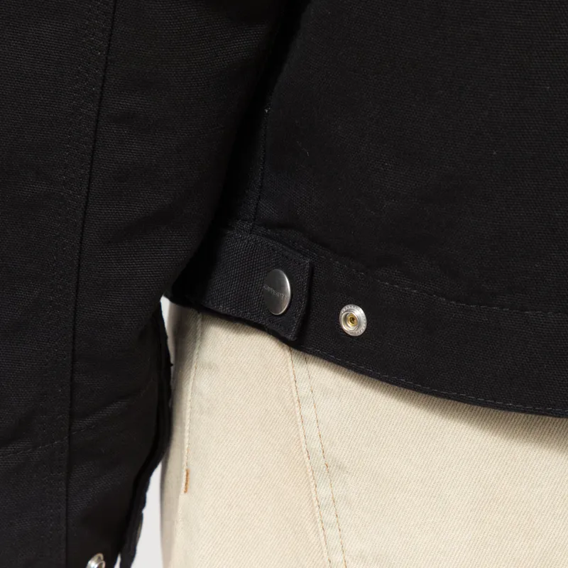 Carhartt WIP Womens OG Detroit Jacket Black-8