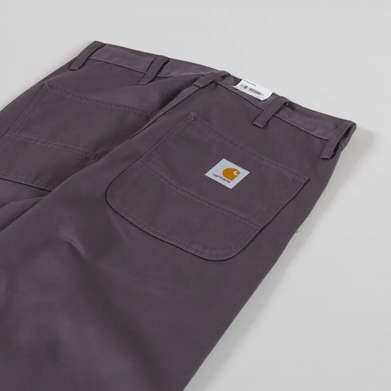 Carhartt WIP Simple Pant Manta Rinsed Denison Twill-3