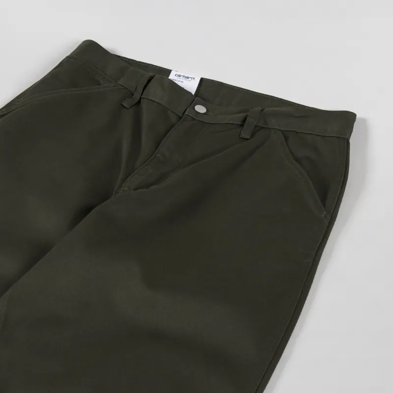 Carhartt WIP Simple Pant Turtle Rinsed Denison Twill-6