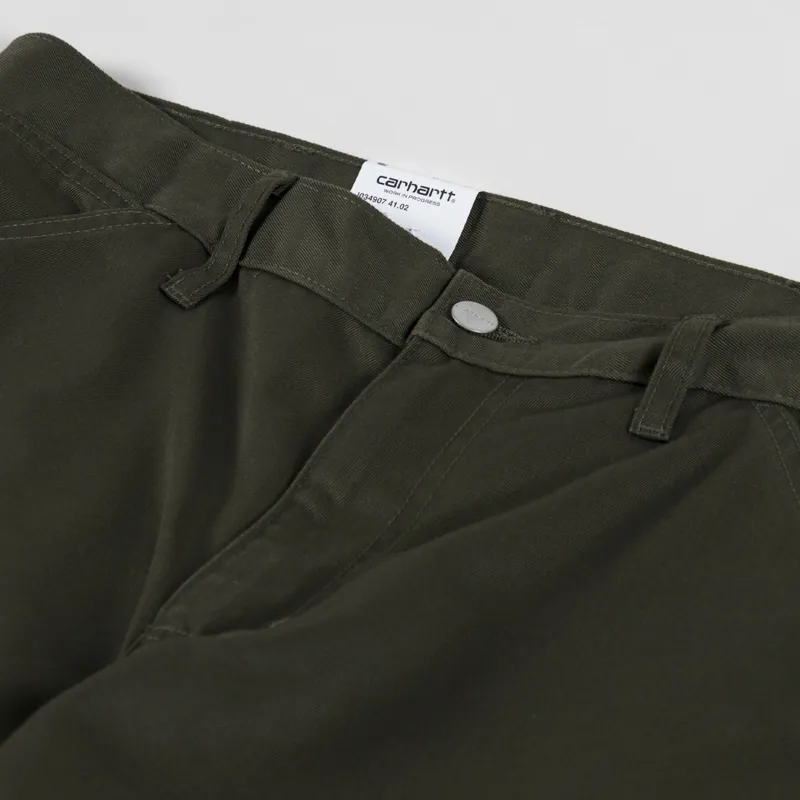 Carhartt WIP Simple Pant Turtle Rinsed Denison Twill-8