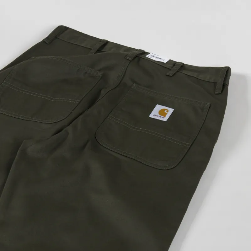 Carhartt WIP Simple Pant Turtle Rinsed Denison Twill-5