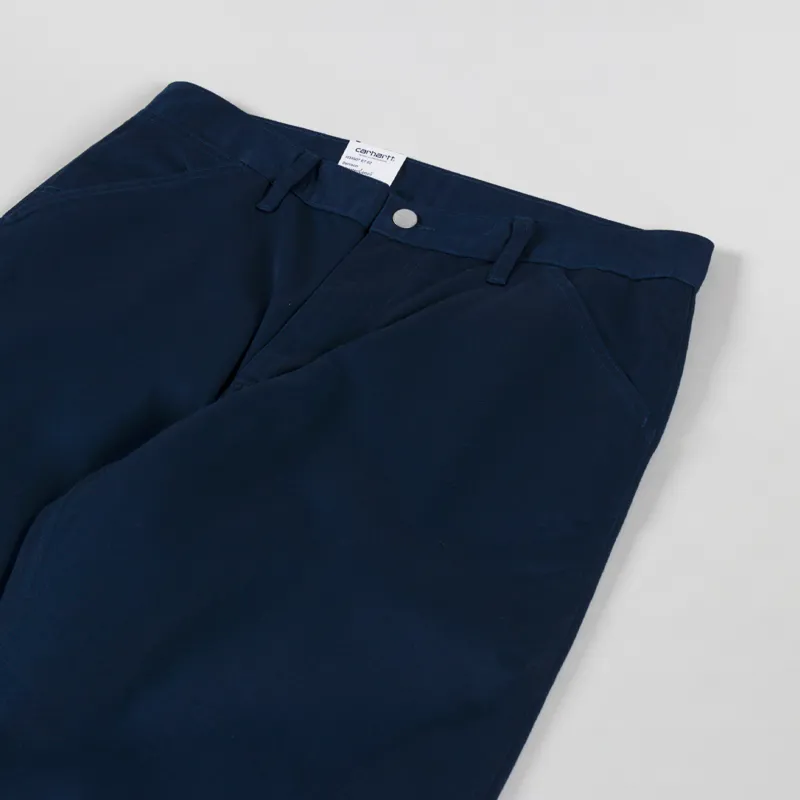 Carhartt WIP Simple Pant Ink Rinsed Denison Twill-6
