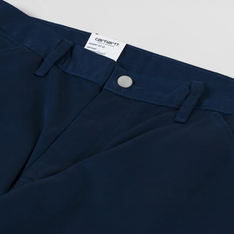 Carhartt WIP Simple Pant Ink Rinsed Denison Twill-9