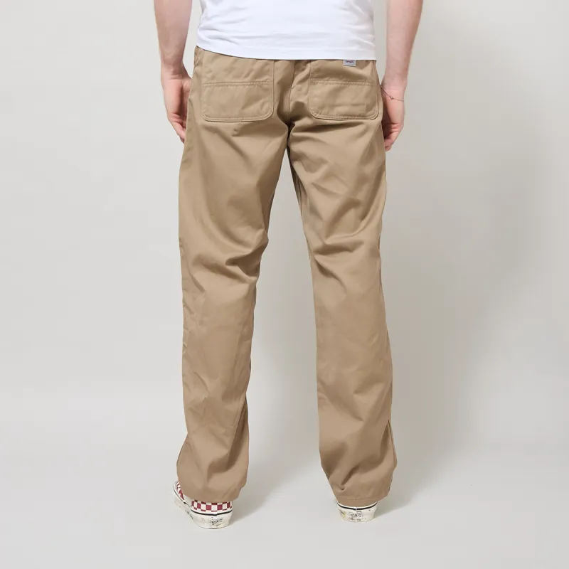 Carhartt WIP Simple Pant Leather Rinsed Denison Twill-2