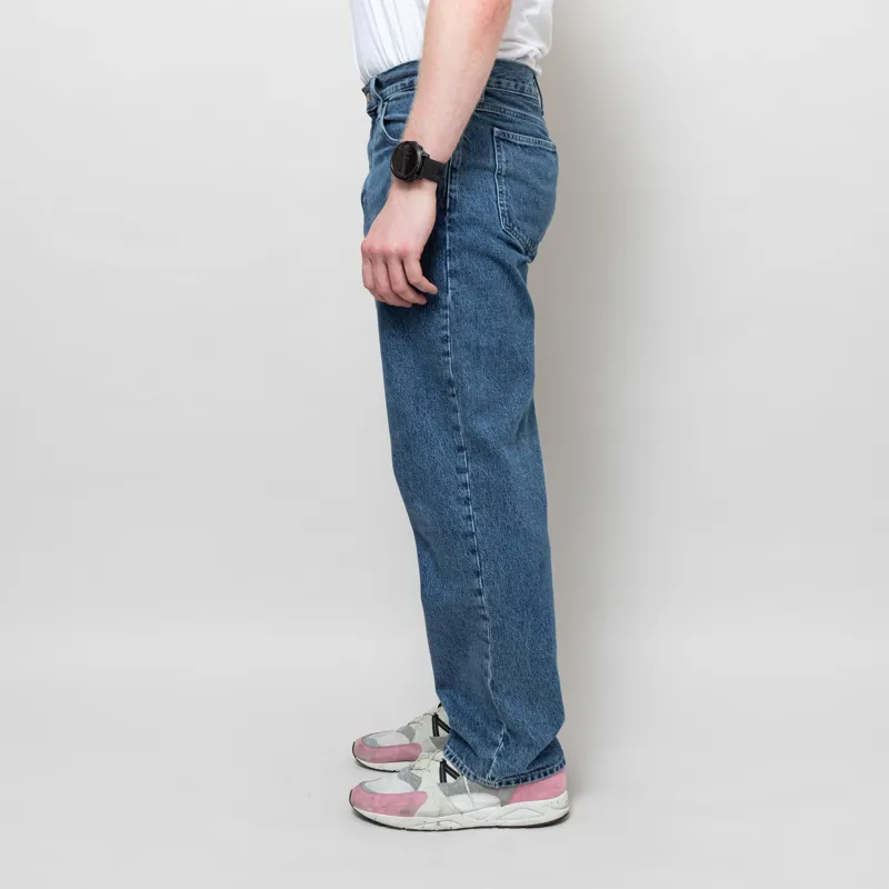 Edwin Matrix Pant Blue Mid Marble Wash-2