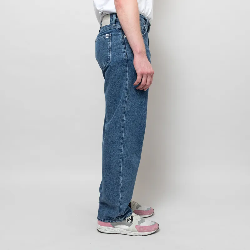 Edwin Matrix Pant Blue Mid Marble Wash-4