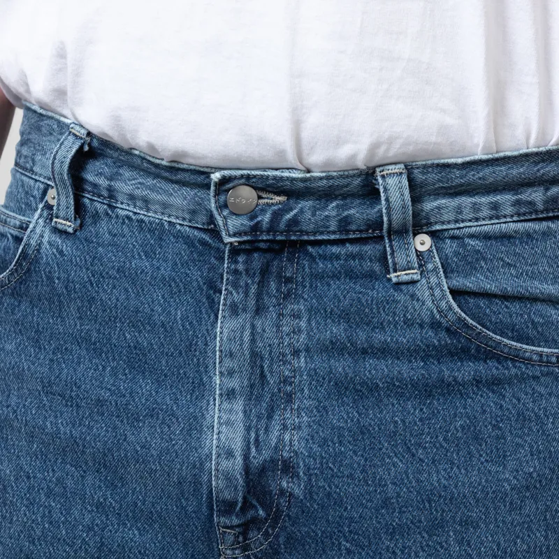 Edwin Matrix Pant Blue Mid Marble Wash-6