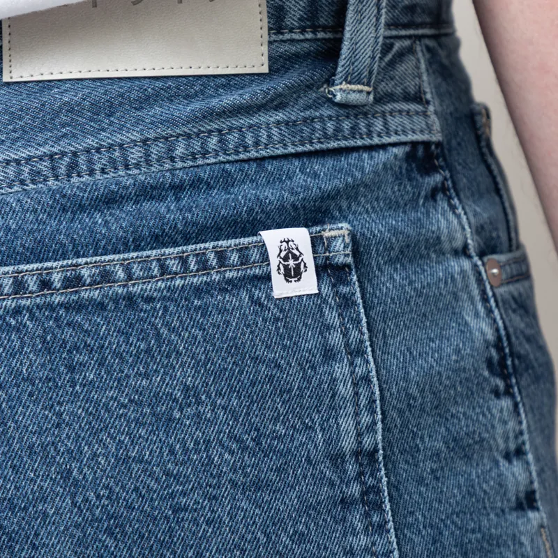 Edwin Matrix Pant Blue Mid Marble Wash-8