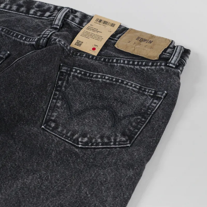 Edwin Regular Straight Jeans Kaihara Black-9