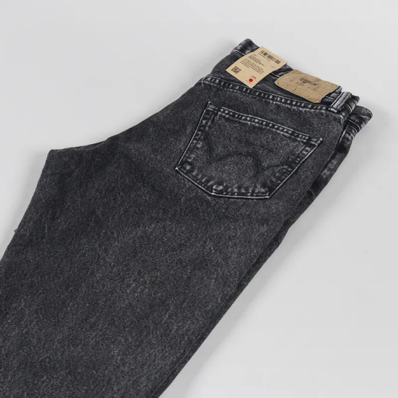 Edwin Regular Straight Jeans Kaihara Black-3