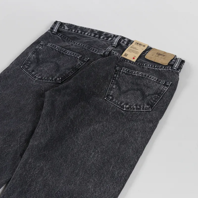 Edwin Regular Straight Jeans Kaihara Black-5