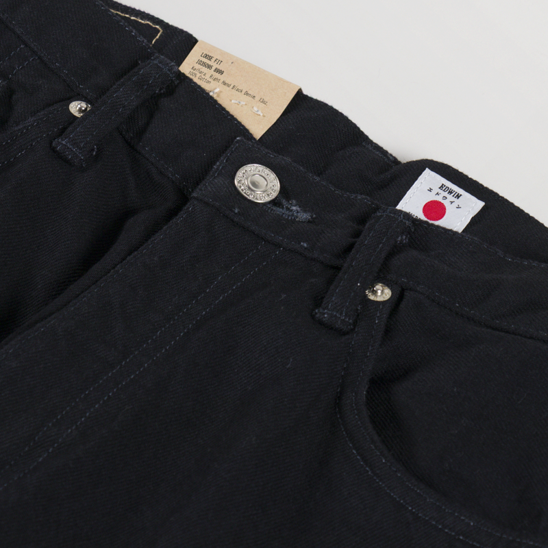 Edwin Loose Fit Jeans Black-4