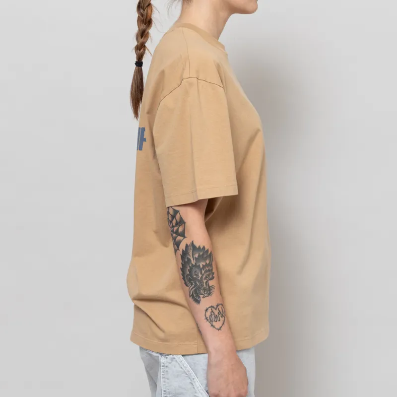 Carhartt WIP Womens Growth T Shirt Dusty H Brown-4