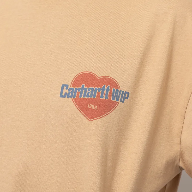 Carhartt WIP Womens Growth T Shirt Dusty H Brown-6