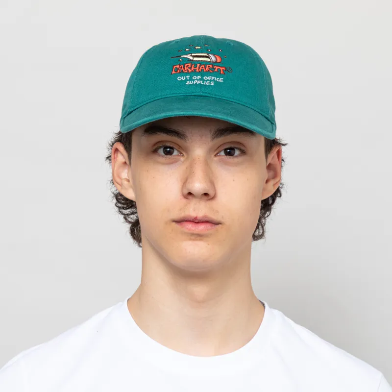 Carhartt WIP Office Supplies Cap Saguaro-1