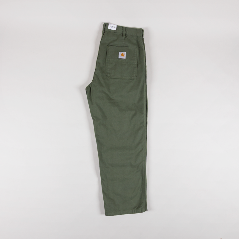 Carhartt WIP Albert Pant Dollar Green Rinsed Fountain Twill-2