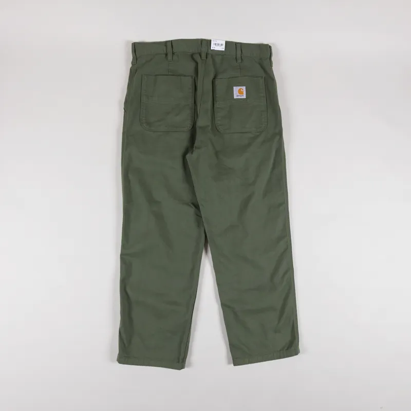 Carhartt WIP Albert Pant Dollar Green Rinsed Fountain Twill