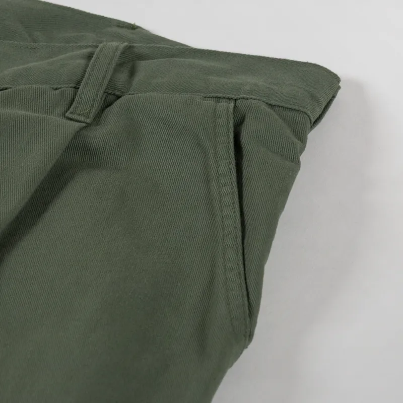 Carhartt WIP Albert Pant Dollar Green Rinsed Fountain Twill-8