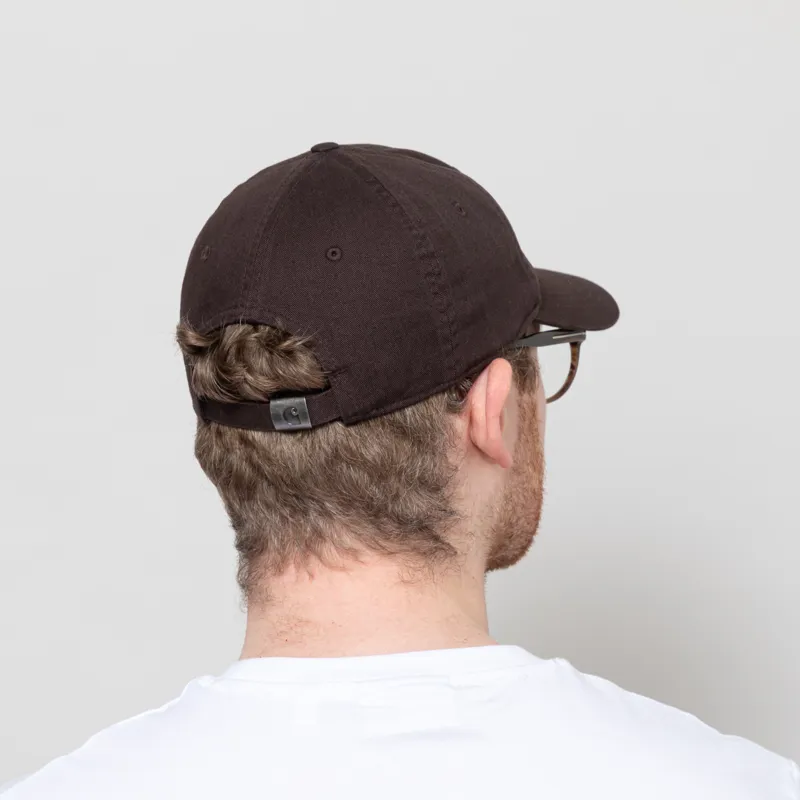 Carhartt WIP Madison Logo Cap Palisander Wax-2