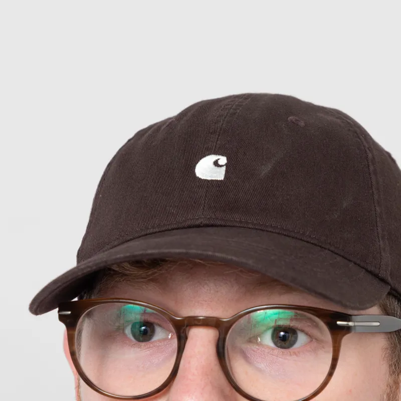 Carhartt WIP Madison Logo Cap Palisander Wax-3