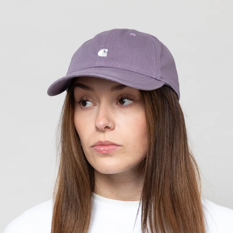Carhartt WIP Womens Madison Logo Cap Phlox Wax