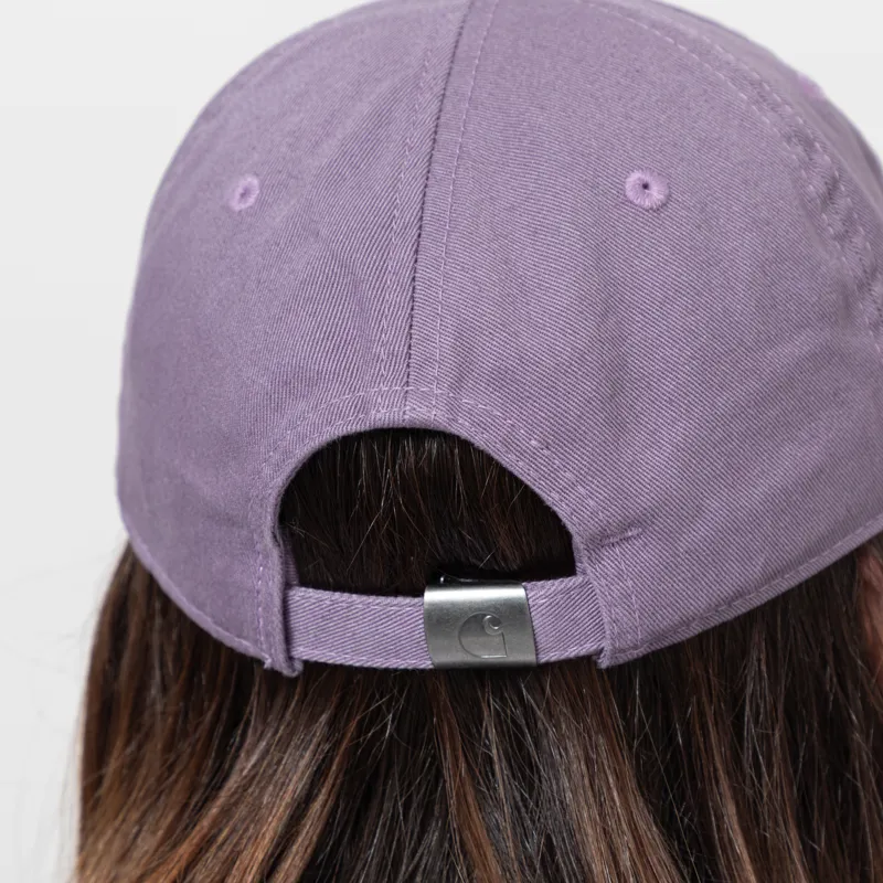 Carhartt WIP Womens Madison Logo Cap Phlox Wax-4