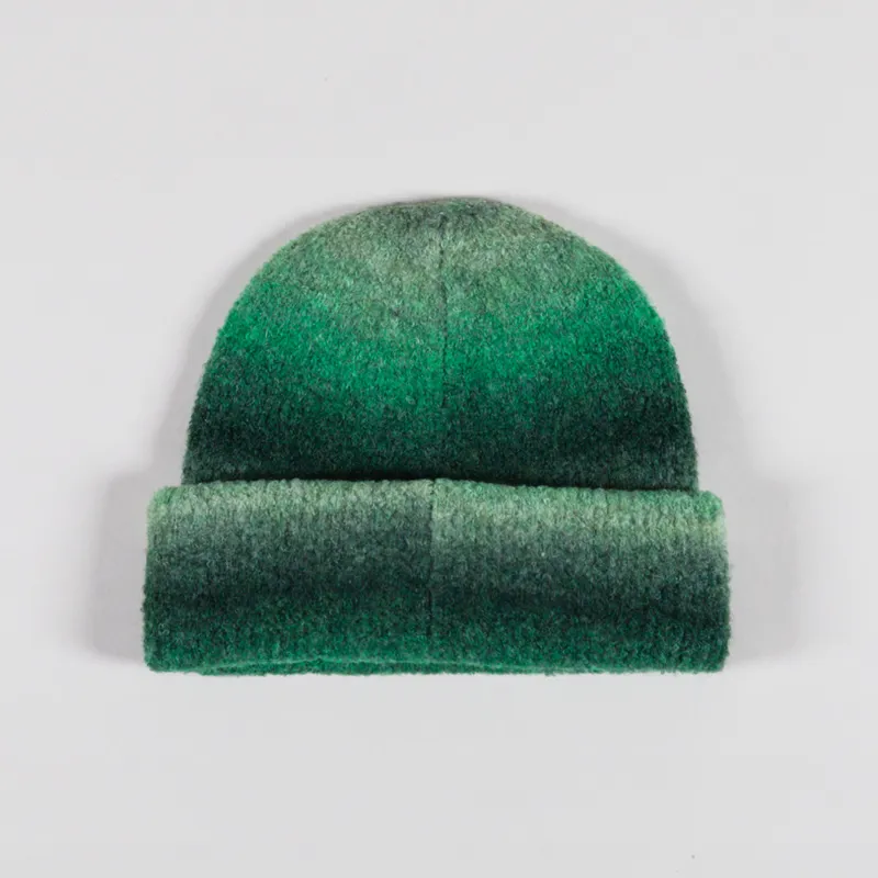 Carhartt WIP Tony Beanie Striped Fir Pale Olive-1
