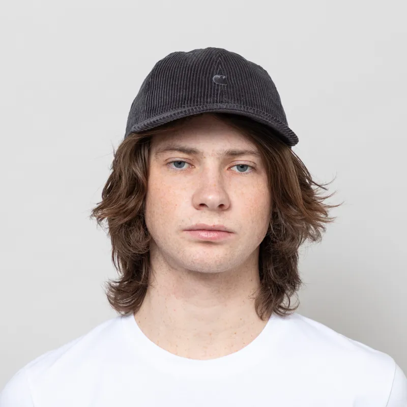 Carhartt WIP Harlem Cap Graphite-1