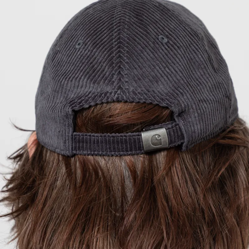 Carhartt WIP Harlem Cap Graphite-4