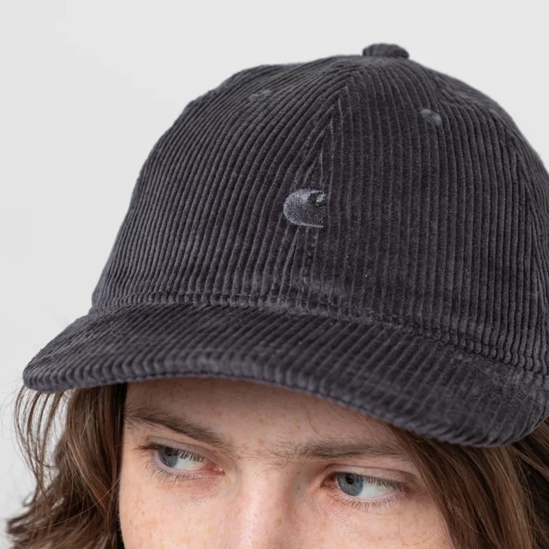Carhartt WIP Harlem Cap Graphite-3