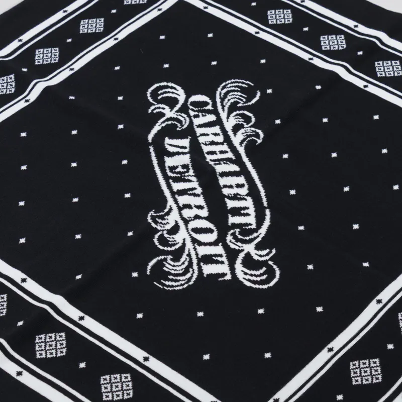 Carhartt WIP Womens 3 One 3 Bandana Black Wax-1