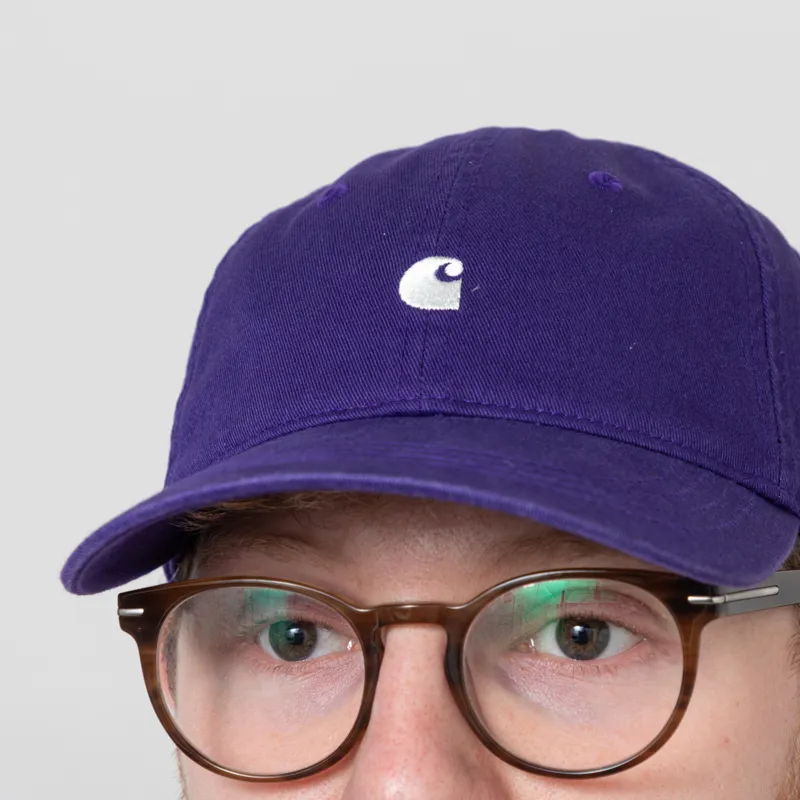 Carhartt WIP Madison Logo Cap Lokers Wax-3