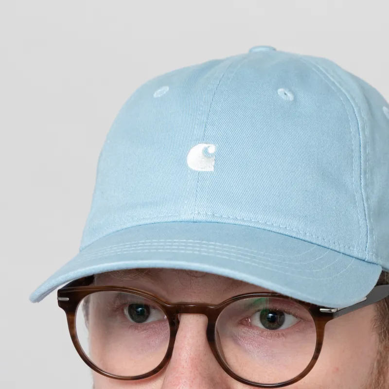 Carhartt WIP Madison Logo Cap Citadel Wax-3