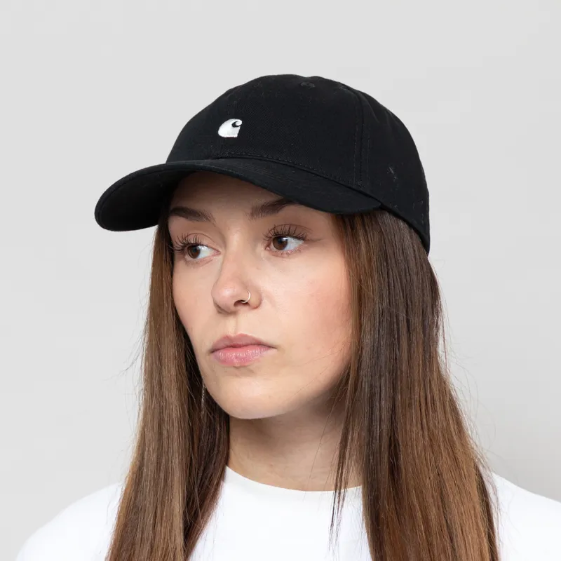 Carhartt WIP Womens Madison Logo Cap Black Wax