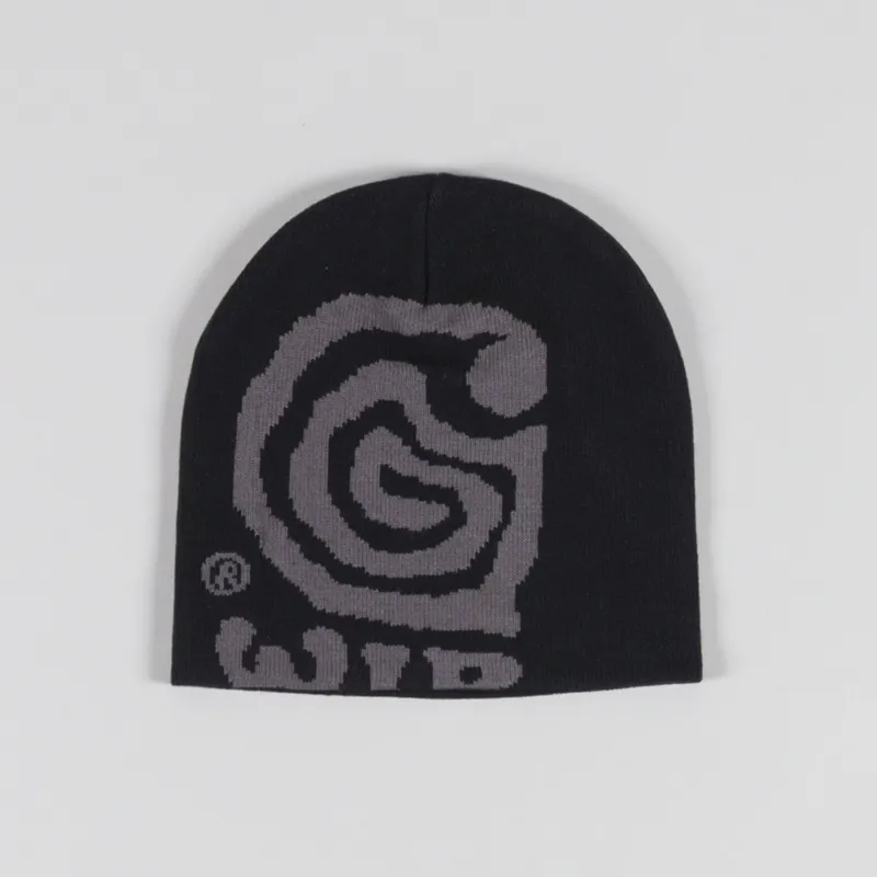 Carhartt WIP Helix Beanie Black Porphyry