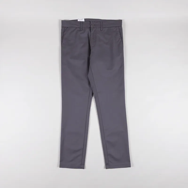 Carhartt WIP Sid Pant Porphyry Rinsed Lamar Stretch Twill-1