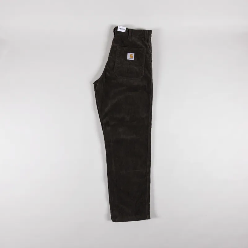 Carhartt WIP Simple Pant Tobacco Rinsed Corduroy-2