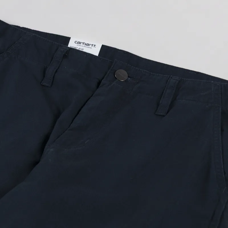 Carhartt WIP Regular Cargo Pant Deep Night Rinsed Columbia Ripstop-7