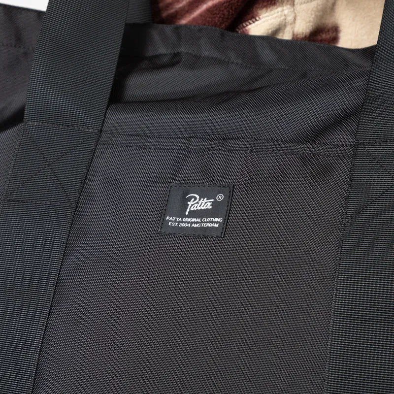 Patta Oversized Tote Bag Black-5